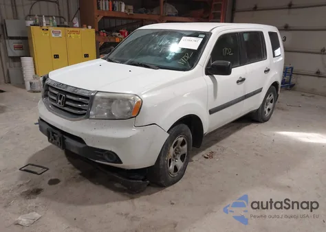 2014 Honda Pilot Lx из США, поврежденный, VIN 5FNYF4H27EB025811